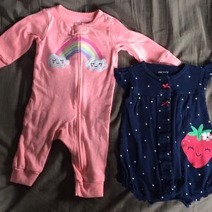 Baby Girls 3mo set of 2 outfits